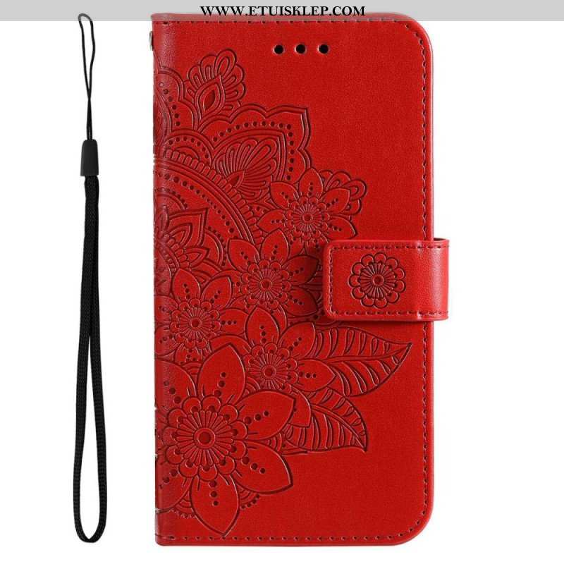 Obudowa Etui Na Telefon do Poco M4 5G z Łańcuch Paskowata Mandala